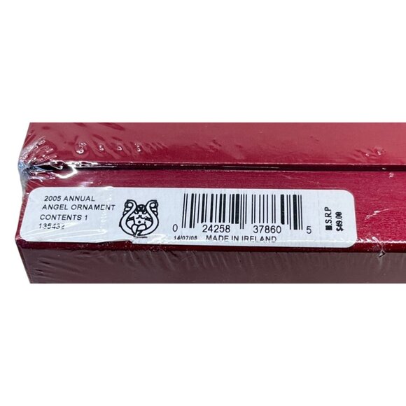 2005 Sealed NIB Waterford Crystal Annual Angel Ornament 135432 - Picture 6 of 9